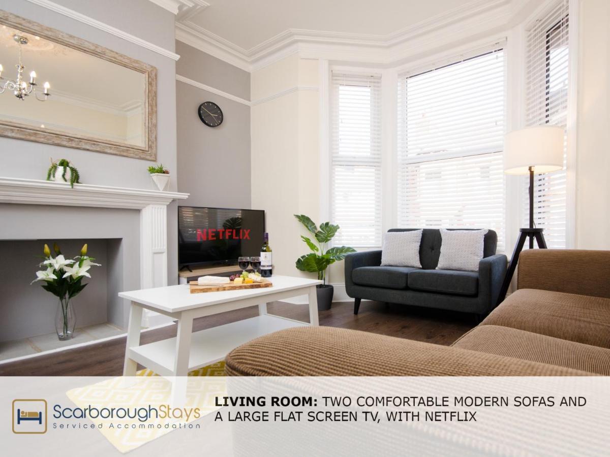 Scarborough Stays - Victorian Townhouse - 5 Bedrooms - Sleeps 9 Exteriér fotografie